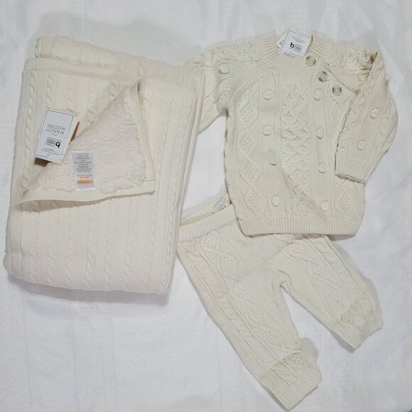 Gymboree By Mandy Moore 3-6 month NWT outfit & Blanket. Mixed Bin Z33 - Picture 2 of 6